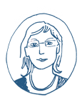 Mitarbeiterin Zahnarztpraxis Illustration